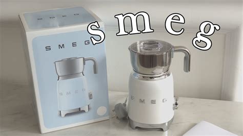 🥛 Smeg Milk Frother White Unboxing 🥛 How To Use The Smeg Milk Frother