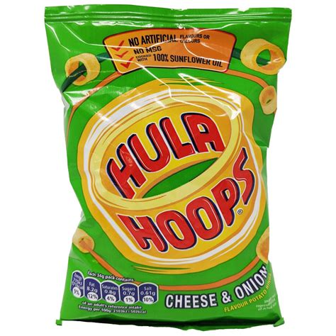 Hula Hoops Cheese And Onion 34g Blightys British Store