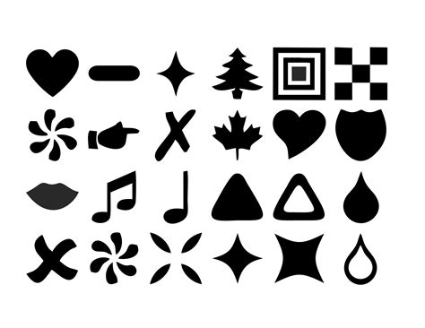 Free Basic Symbol Shapes For Photoshop