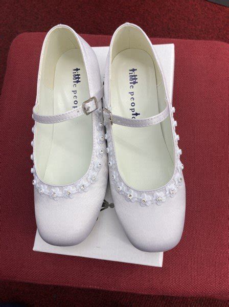 White First Holy Communion Shoe Style 5 The Sisters