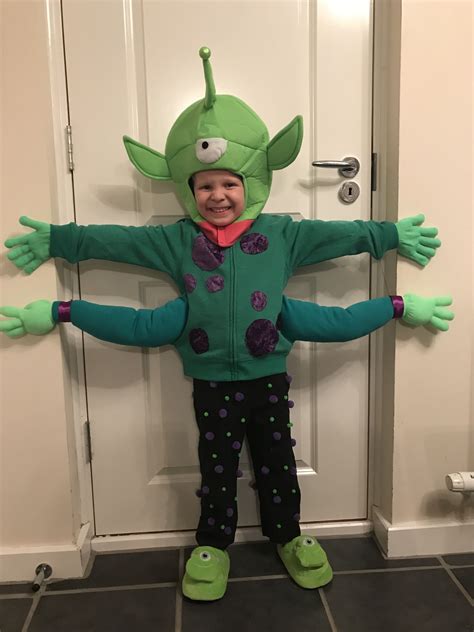 Extraterrestre Alien Halloween Costume Monster Costume Kids Kids