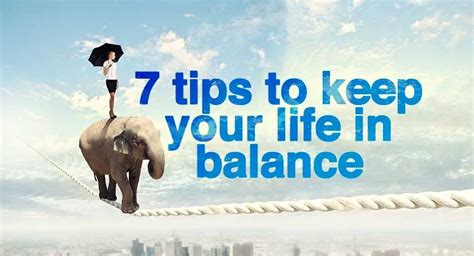 7 Tips To Keep Your Life In Balance I Heart Intelligence