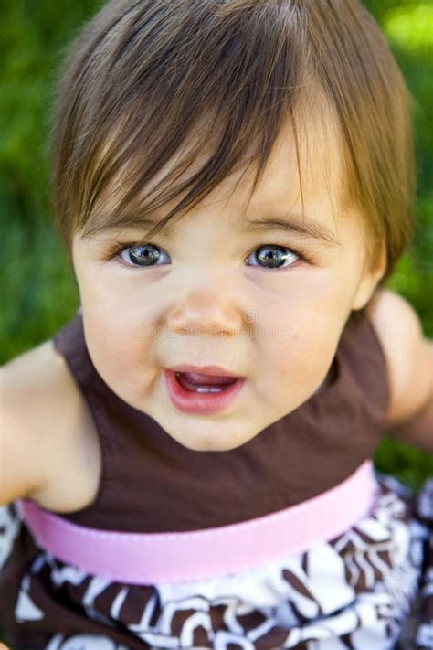 Cute Baby Girl Face Stock Image Image Of Girl Face 10174413