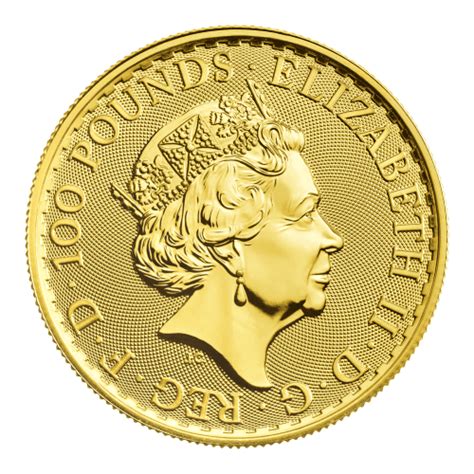 Buy 2023 Great Britain 24k Gold Britannia 1 Oz Queen Elizabeth Bu