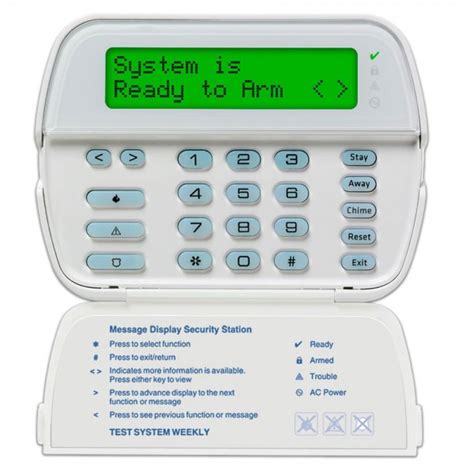 Dsc Pk5500e1 Lcd Alarm Keypad Saunderson Security