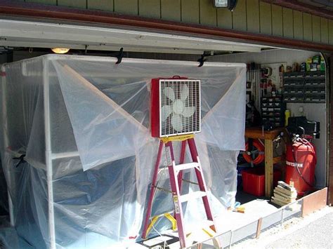 Great Instruction To Build A Portable Paint Booth Out Of Pvc Pipe And