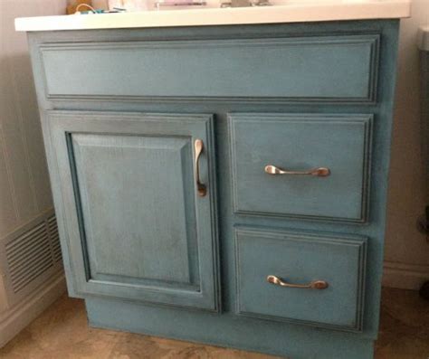 If your surface is stained like these cabinets i would recommend diy chalk and clay paint or general finishes milk paint. Chalk paint | Chalk paint, Painting bathroom cabinets ...