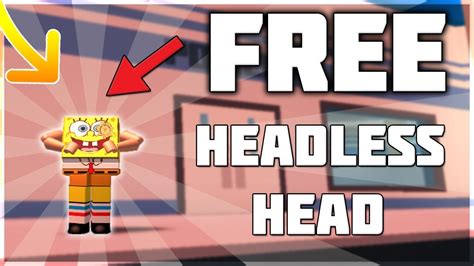 Fastest Way To Get Headless Head In Roblox Working Youtube