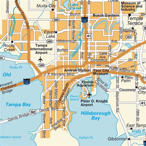 7 Map Of Tampa And Surrounding Area Image Ideas Wallpaper
