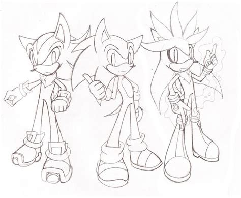 Coloring Sonic Vs Shadow Comic Coloring Pages