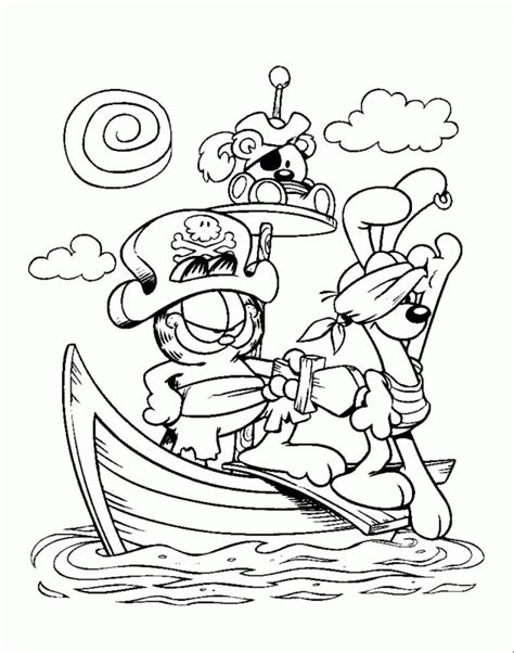 Fishing Boat Coloring Pages - Coloring Home