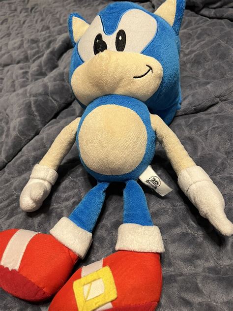 Mavin Jazwares Sonic The Hedgehog Classic Sonic 20th Anniversary Plush Figure