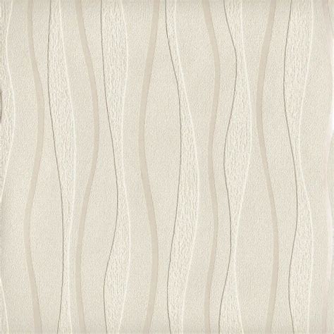 Arthouse Wave Cream Blown Vinyl Texture Stripe Paintable
