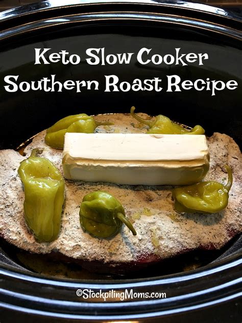 Keto Slow Cooker Southern Roast Recipe