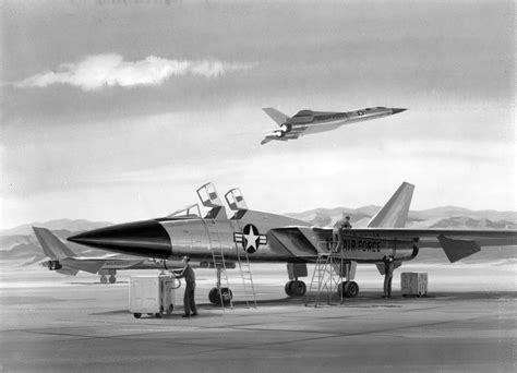 Flashback Triplesonic Interceptors The F 103 F 108 And Yf 12a Air