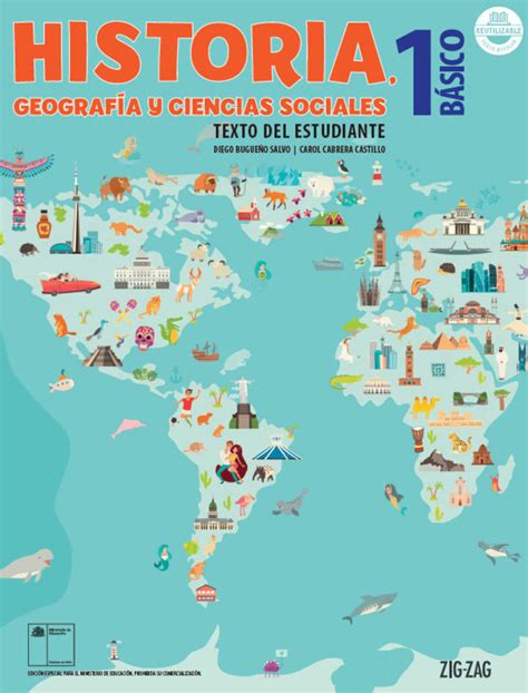 Libro De Historia Geografía Y Ciencias Sociales 1º Básico 2024