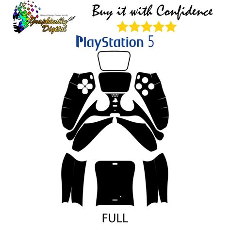Ps5 Controller Template Cut Files Vector Svg And More Etsy Ireland