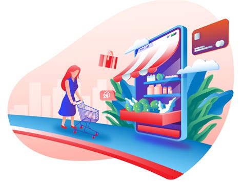 Online Shop Concept Illustration By Dewapples On Dribbble