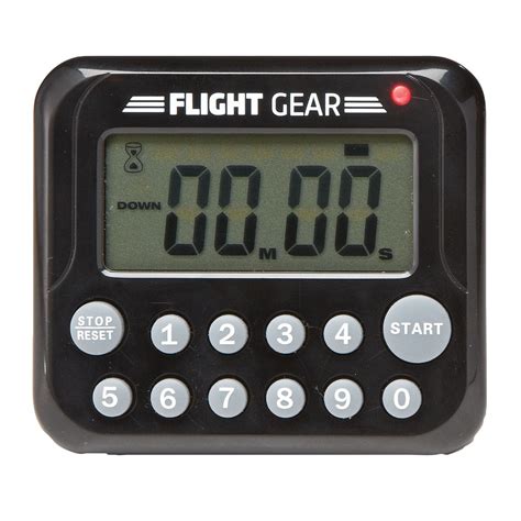Sporty's Flight Gear Timer - from Sporty's Pilot Shop