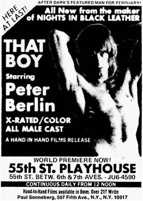 Vintage Gay On Twitter 55th Street Playhouse New York 1975