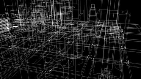 Wireframe Wallpaper