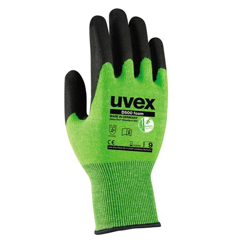 Uvex D500 Foam Cut Protection Glove Safety Gloves Uvex Safety