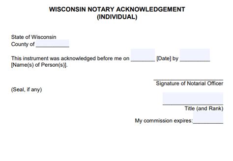 Key wording of an acknowledgment is personally appeared. an acknowledgment cannot be affixed to a document mailed or otherwise delivered to a notary public. Notary Acknowledgment Canadian Notary Block Example - Free Utah Notary Acknowledgment Form - PDF ...