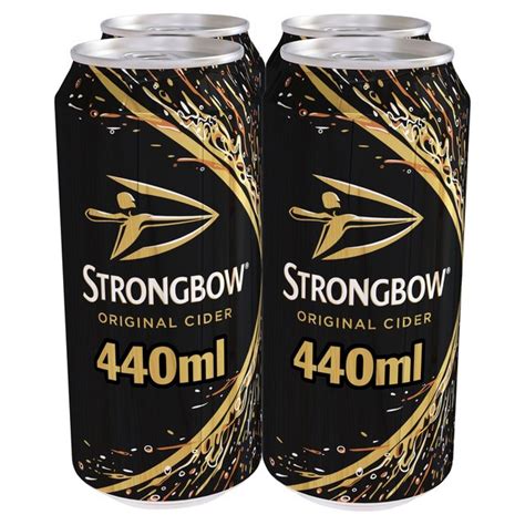 Morrisons Strongbow Original Cider Cans 4 X 440mlproduct Information