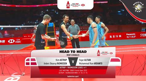 Bwf World Tour Finals Alfian Ardianto Ina Vs Astrup Rasmussen