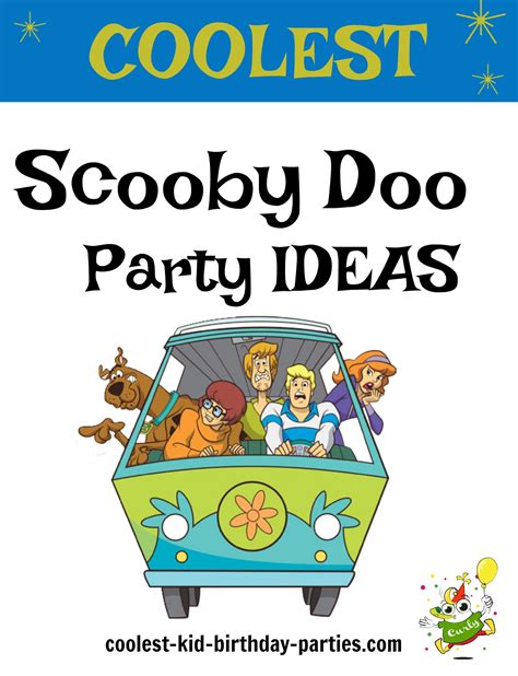 This fun scooby doo birthday party is fantastic! Coolest Scooby Doo Birthday Party Ideas | Coolest Kid ...