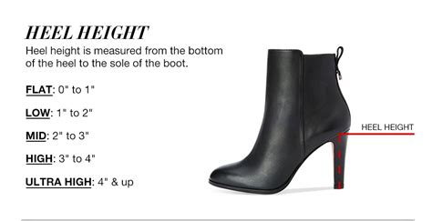 Measuring this change helps the phone find the height to rise or fall. Boot Fitting Guide - Macy's