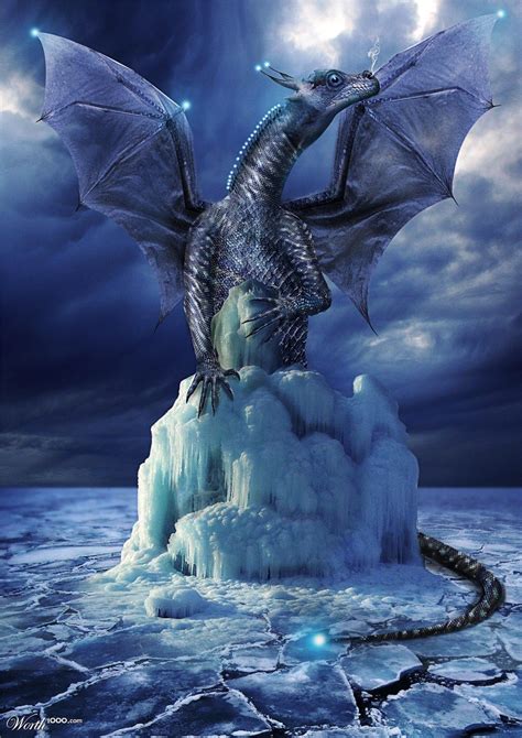 Icedragon By Donfantasy 1st Place Entry In Dragons 5 Fantasy Dragon