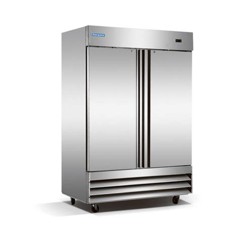126 0002 Norpole Np2f 2 Solid Door Self Contained Upright Freezer