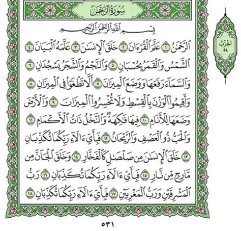 Surah Ar Rahman Blog Surah Al Quran Riset