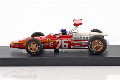 Jacky Ickx Ferrari 312 F1 26 Winner Frankreich Gp Formel 1 1968 Mit