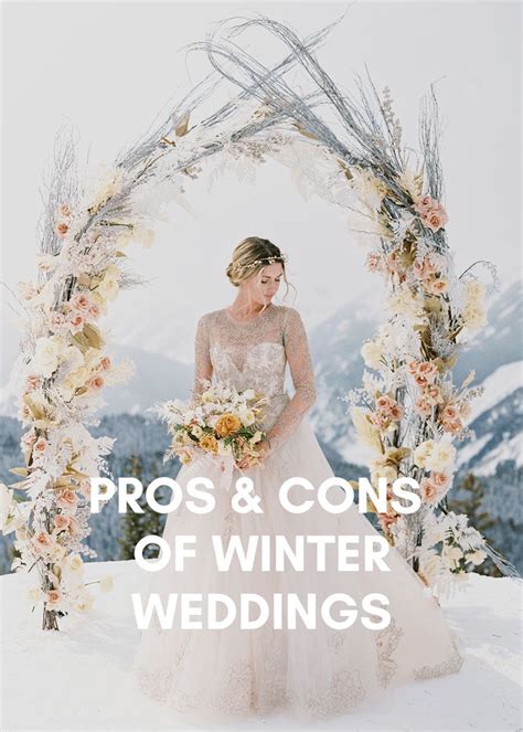 Pros And Cons You Need To Know For A Winter Wedding Bridal Musings In