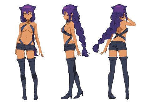 Jahy sama ha Kujikenai presenta los diseños de personajes de sus protagonistas AnimeCL