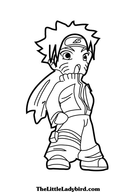 Awesome Photo Of Anime Naruto Coloring Pages