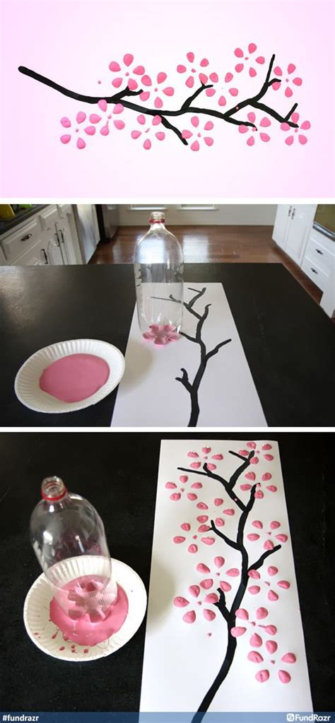 Diy Cherry Blossom Art