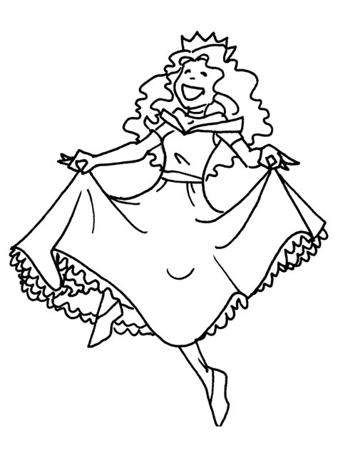 coloring page princess coloring pages