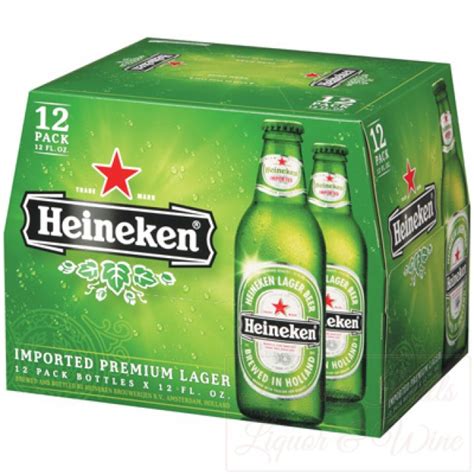 Heineken 12 Pack Cold Bottles