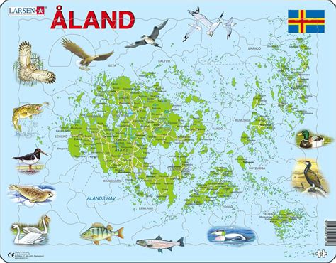 Aland islands world map page view aland islands political, physical, country maps, satellite images photos and where is aland islands location in world map. A12 - Åland Islands Physical with Animals :: Other maps ...