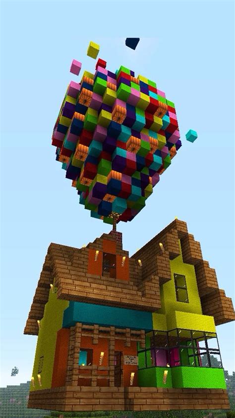 How do you find the original building plans for your old house? AWESOME MINECRAFT VERSION OF THE HOUSE FROM UP ...