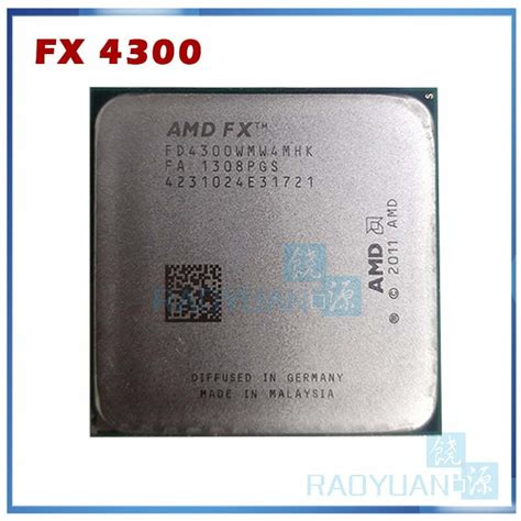 Amd Fx Series Fx4300 38ghz Quad Core Cpu Processor Fx 4300