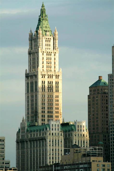 100 Years Old Woolworth Building Nyc Fashion Hotel Gony New York