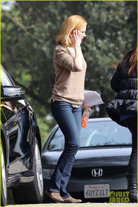 Nicole Kidman Gets Busy On The Set Of The Secret In Their Eyes Photo