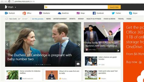 Microsoft Launches Redesigned Msn India Website