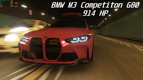 Swerving Through Traffic BMW M3 Competiton G80 Wheel Cam YouTube