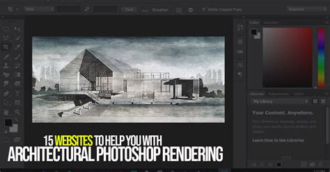 15 Websites To Help You With Architectural Photoshop Rendering
