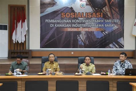 Juli Kontruksi Pembangunan Smelter Di Sumbawa Barat Dimulai Ntb